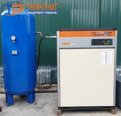 Máy nén khí trục vít ngâm dầu Hitachi OSP-37M5AN2-L - Ảnh 2