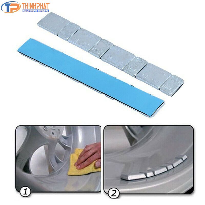 Chì dán cân mâm xe ô tô, xe tải, xe máy - Ảnh 6
