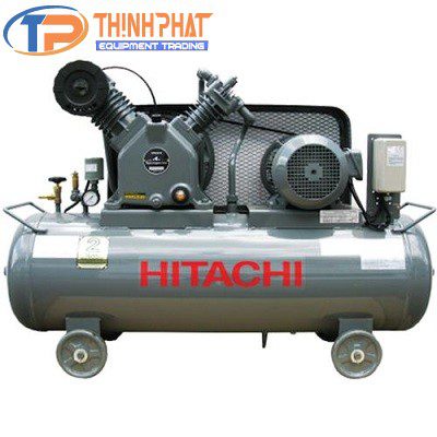 Máy nén khí Piston có dầu Hitachi 5.5P-9.5V5A 150L