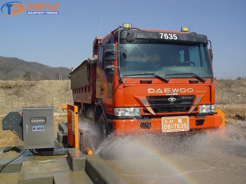 Cầu rửa xe công trường Hàn Quốc GX200C - Ảnh 2