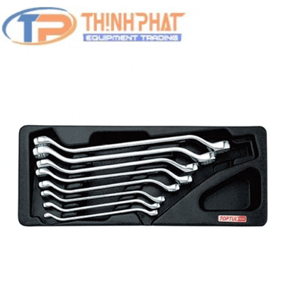 Bộ Cờ Lê 2 Đầu Vòng 45 độ - 8 Chi Tiết TOPTUL GAAT0806