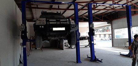 Cầu Nâng 2 Trụ Kiểu Cổng HL-26KE - Ảnh 4