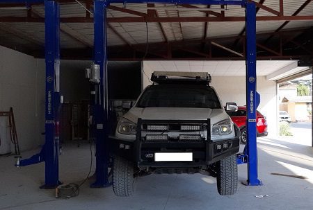 Cầu Nâng 2 Trụ Kiểu Cổng HL-26KE - Ảnh 6