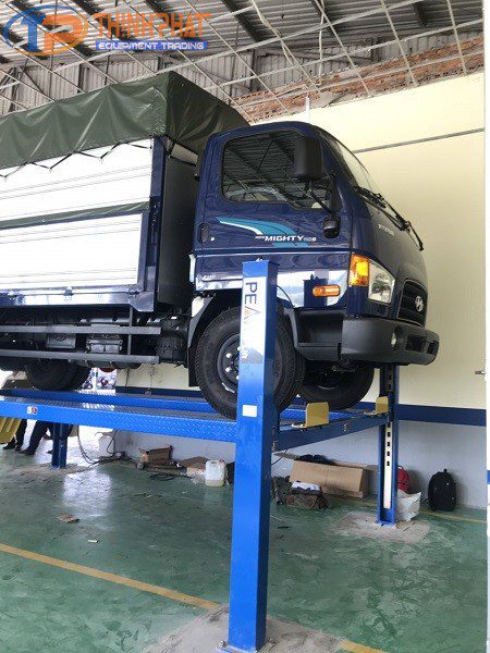 Cầu Nâng Bốn Trụ Kiểm Tra Góc Lái 409A Peak - Ảnh 3