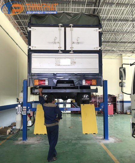 Cầu Nâng Bốn Trụ Kiểm Tra Góc Lái 409A Peak - Ảnh 2