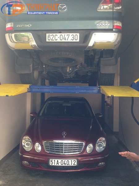 Cầu Nâng Giữ Xe Trong Nhà Cho xe Du Lịch HD-9XW - Ảnh 5