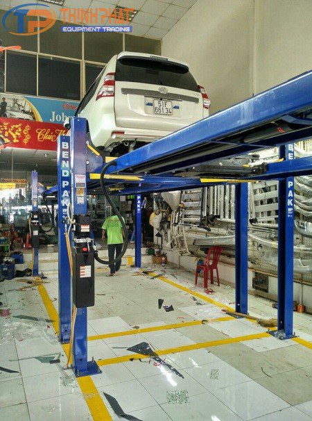 Cầu Nâng Giữ Xe Trong Nhà Cho xe Du Lịch HD-9XW - Ảnh 2