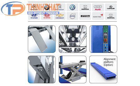 Cầu nâng 4 trụ HL-3300