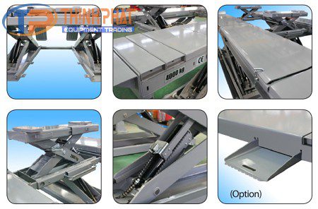 Cầu Nâng Cắt Kéo Kiểm Tra Góc Lái HL-52X - Ảnh 3