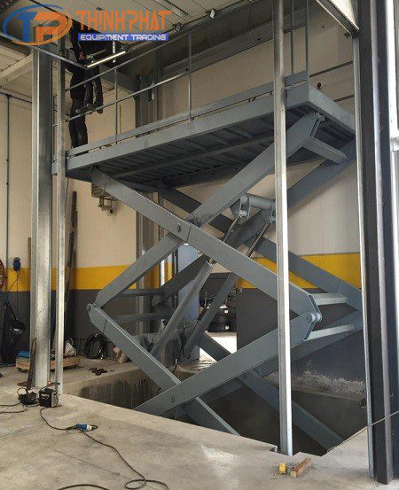 Cầu Nâng Vận Thăng Kiểu Cắt Kéo S-VRC - Ảnh 7