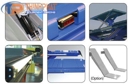 Cầu Nâng Cắt Kéo Kiểm Tra Góc Lái và Kích Phụ HL-52F - Ảnh 3