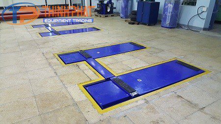 Cầu Nâng Cắt Kéo Nâng Gầm HL-35F - Ảnh 4