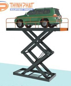 cầu nâng cắt kéo kiểu vận thăng