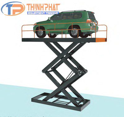 cầu nâng cắt kéo kiểu vận thăng