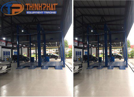 Cầu nâng vận thăng ô tô