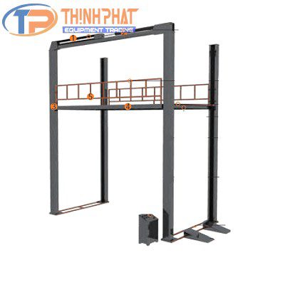 Cầu Nâng Vận Thăng Cho Xe Ô Tô