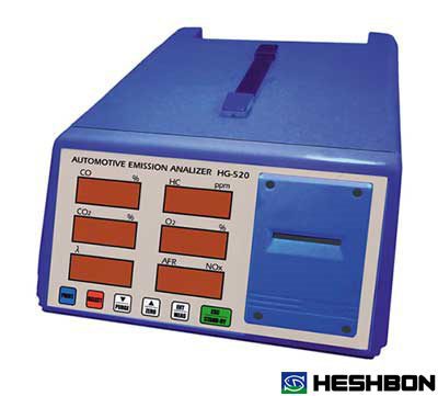 Máy phân tích khí thải động cơ xăng Heshbon HG-520