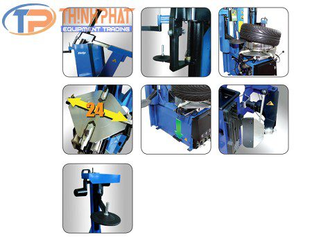 Máy Ra Vào Lốp Xe Ô Tô HT-220 - Ảnh 3