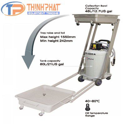 Thiết Bị Hứng Nhớt Thải Bằng Khí Nén HC-3285A