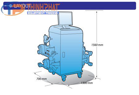 Thiết bị kiểm tra góc lái bánh xe HA-710 - Ảnh 4