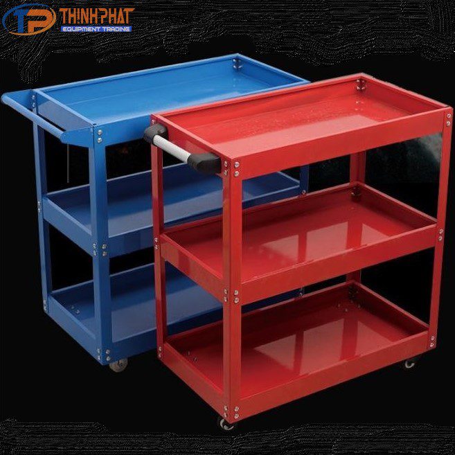 xe dụng cụ 3 ngăn giá rẻ - Ảnh 4