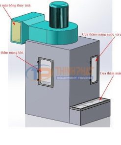 Hệ Thống Dập Bụi Sơn Bằng Màng Nước 5.5Hp