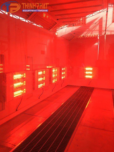 Phòng Sơn Sấy Ô Tô Sấy Hồng Ngoại GL-2 - Ảnh 4