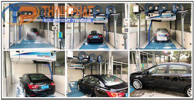 Máy Rửa xe ô tô tự động quay 360 Leisuwash S90 - Ảnh 2