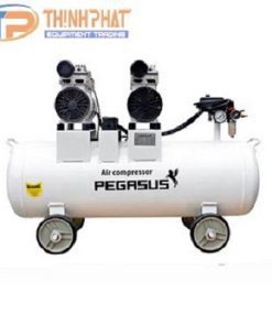 MÁY NÉN KHÍ KHÔNG DẦU PEGASUS TM- OF550*2- 70L