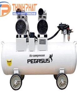 MÁY NÉN KHÍ KHÔNG DẦU,GIẢM ÂM PEGASUS TM- OF750x2- 70L