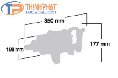 Súng vặn ốc 1" Shinano SI-1870 - Ảnh 3