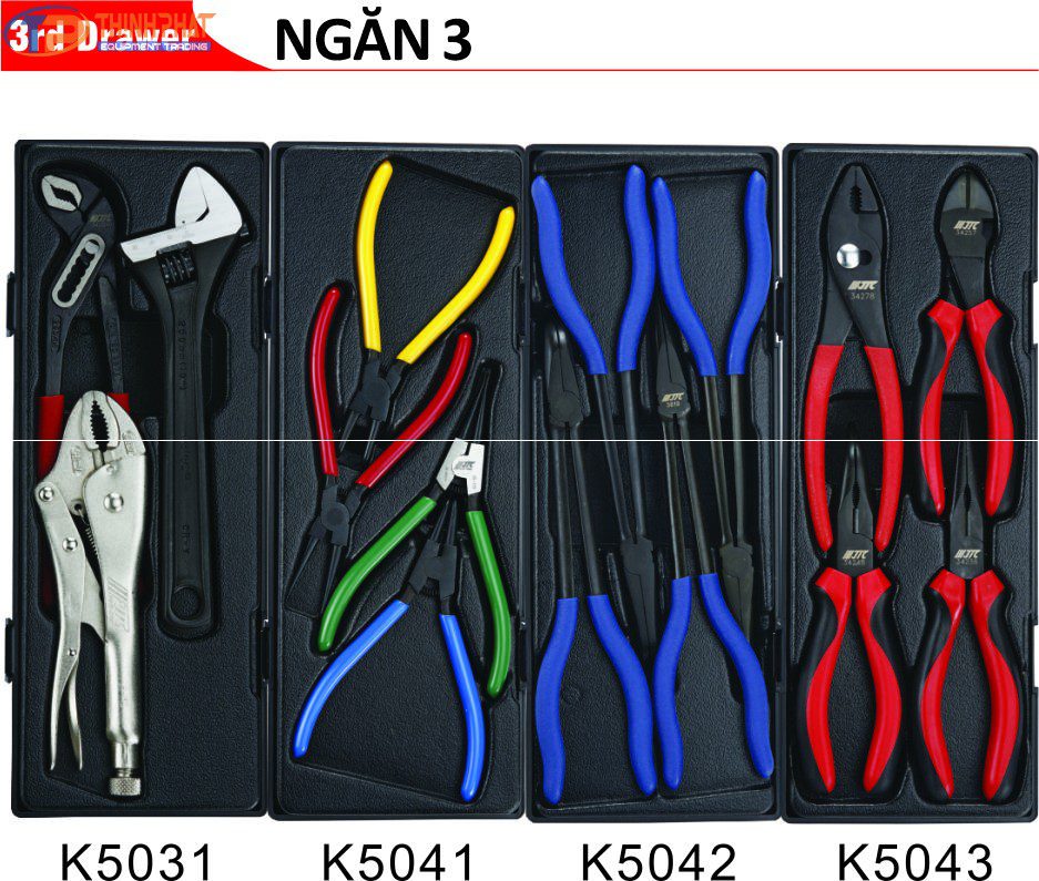 Thùng đồ và dụng cụ 578 chi tiết JTC-3931+5639+578 - Ảnh 4