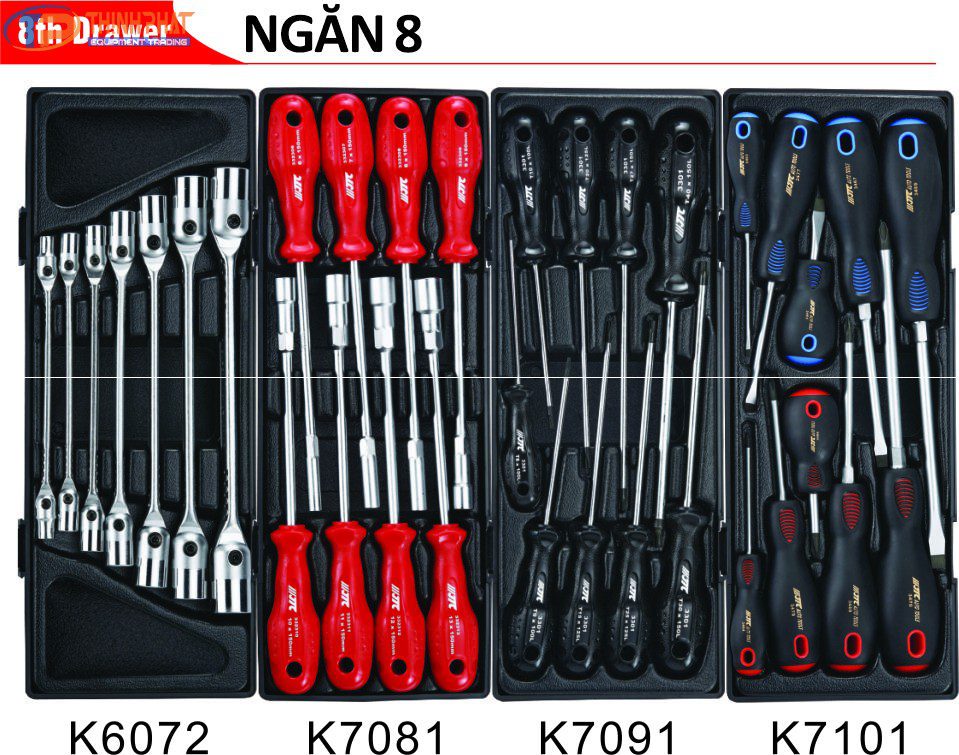 Thùng đồ và dụng cụ 578 chi tiết JTC-3931+5639+578 - Ảnh 9