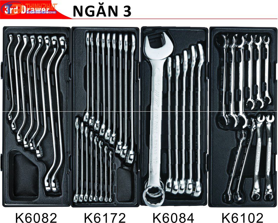 Tủ đựng dụng cụ 225 chi tiết JTC-5021+225 - Ảnh 4