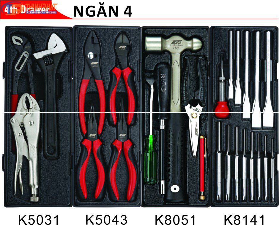 Tủ đựng dụng cụ 279 chi tiết JTC-5021+279 - Ảnh 5