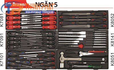 TỦ ĐỰNG DỤNG CỤ 496 CHI TIẾT JTC-5641+496 - Ảnh 6