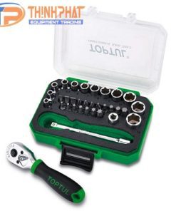 Bộ dụng cụ cần xiết đầu tuýt lục giác 1/4 36pcs