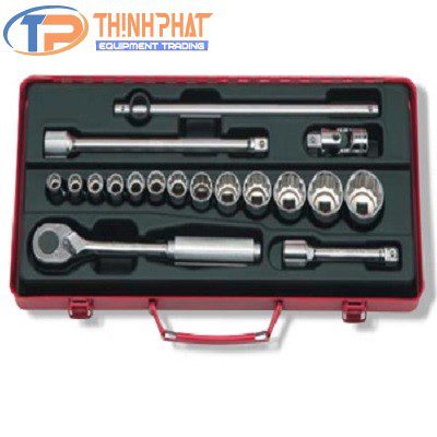 Bộ cần xiết và đầu tuýp 1/2 18pcs Koken 4250M