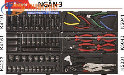 TỦ ĐỰNG DỤNG CỤ 496 CHI TIẾT JTC-5641+496 - Ảnh 4