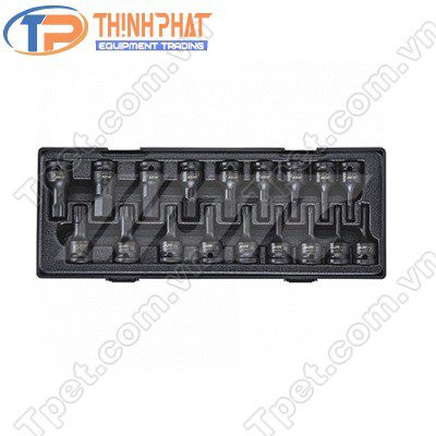 Bộ tuýp 1/2" đầu lục giác 18 chi tiết JTC K4181