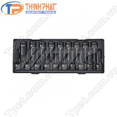 Bộ tuýp dài lục giác, hoa khế 1/2“ 19 chi tiết JTC K4191