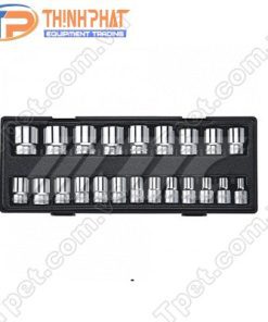 Bộ tuýp ngắn 6 cạnh 1/2“ 22 chi tiết JTC K4221