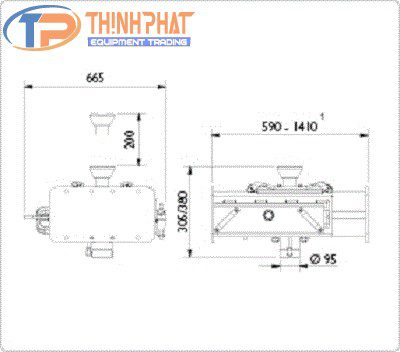 Kích nâng gầm cho hầm sửa chữa xe tải và xe bus FL60-1 - Ảnh 5