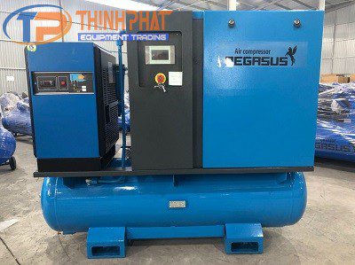 Máy nén khí trục vít loại áp cao tích hợp máy sấy và lọc 16bar - Ảnh 2