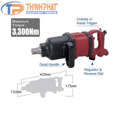 Súng vặn bu lông 1″ Shinano SI-1880