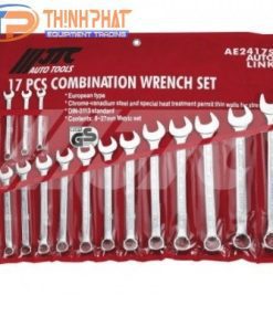 Bộ cờ lê 1 đầu chòng 17 chi tiết tieu chuẩn châu Âu JTC-AE2417S