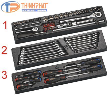 Thùng đồ nghề xách tay 108 chi tiết JTC-B108 - Ảnh 2