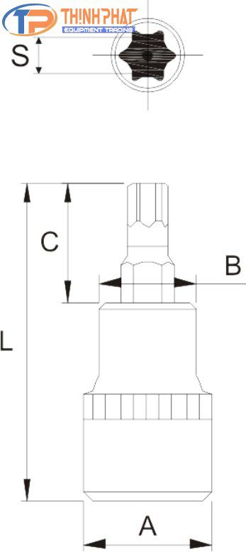 Tuýp sao ½” JTC-45530 - Ảnh 2