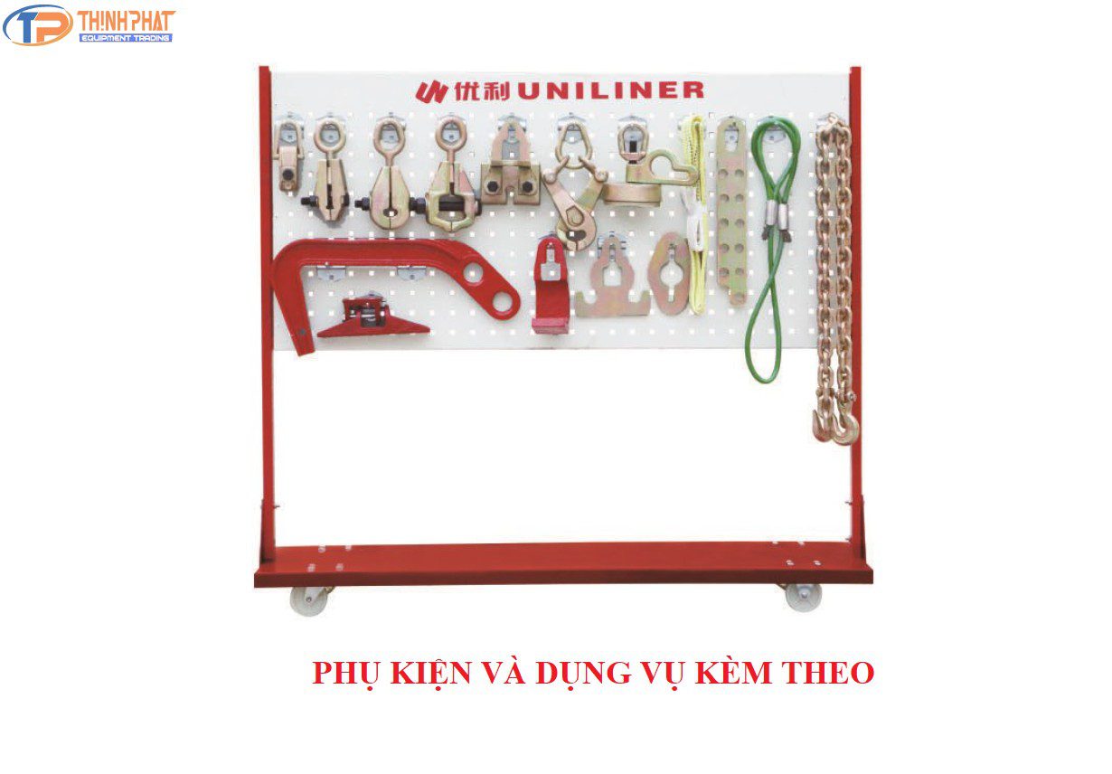 Bệ kéo nắn xe tai nạn lắp nổi UL-500 - Ảnh 3