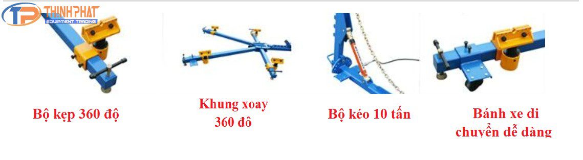 Bệ khung kéo nắn tai nạn di động UL-L169 - Ảnh 4